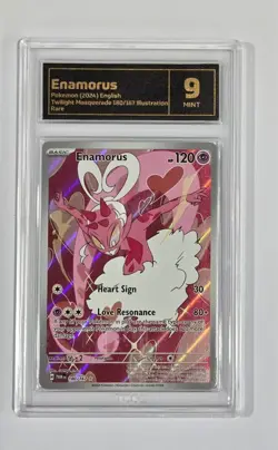 Pokemon Slab: Enamorus - 180/167 - TWM - Graded TCG Mint 9 - Image 1
