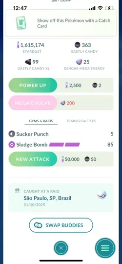 Pokemon Go Shiny Gengar Halloween Hat - Image 2
