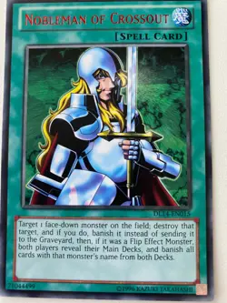 Yugioh Nobleman Of Crossout DL14-EN015 Rare RED NM - Image 1