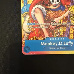 One Piece Monkey.D.Luffy (2nd Anniversary Stamped Promo) P-043 - Image 5