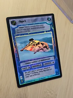 Star Wars CCG Hoth L/S Limited BB unplayed Card Rogue 3 Foil Reflections - Image 3