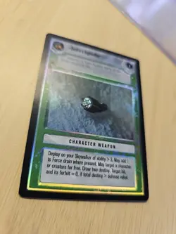 Star Wars CCG Hoth L/S Limited BB unplayed Card Anakin's Lightsaber Reflections - Image 2