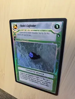 Star Wars CCG Hoth L/S Limited BB unplayed Card Anakin's Lightsaber Reflections - Image 3