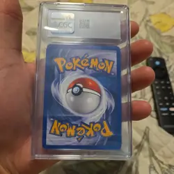 *CGC 9* Pokemon 1st Edition Dark Blastoise Holo Card 3/82 Team Rocket Vintage - Image 3