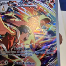 Pokemon TCG Ethan's Typhlosion Destined Rivals Illustration Rare Card 190/182 - Image 4
