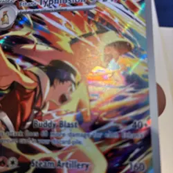 Pokemon TCG Ethan's Typhlosion Destined Rivals Illustration Rare Card 190/182 - Image 5