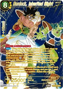 Dragon Ball Super Card Game - BT18-107 SPR - Bardock, Inherited Might - Image 1
