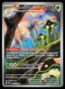 Toedscruel 185/182 Holo Illustration Rare Paradox Rift Pokemon Card - Image 1