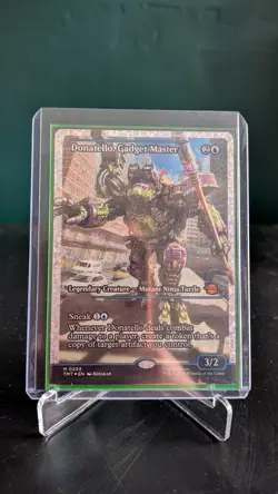 Donatello Gadget Master Showcase Fracture Foil Mtg - Image 1