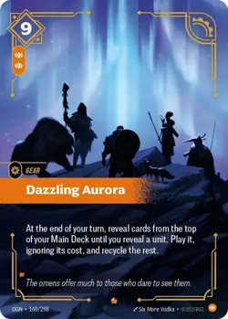Dazzling Aurora Riftbound [Origins] #160 Foil Near Mint - Image 1
