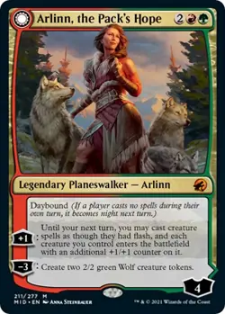 Arlinn, the Pack's Hope | Innistrad: Midnight Hunt | Near Mint - Image 1