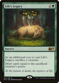Life's Legacy | Foil | Magic 2015 183 | Near Mint - Image 1