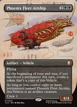 Phoenix Fleet Airship | Foil | Avatar: The Last Airbender 323 | Near Mint - Image 1