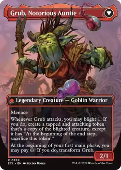 Grub, Storied Matriarch (Borderless) MTG [Lorwyn Eclipsed] Near Mint - Image 2