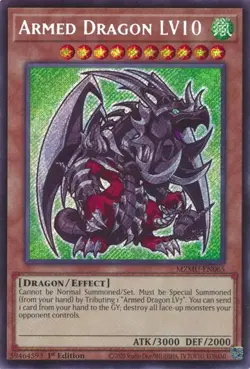 Armed Dragon LV10 | 1st Edition | Maze of Muertos MZMU-EN065 | Near Mint - Image 1