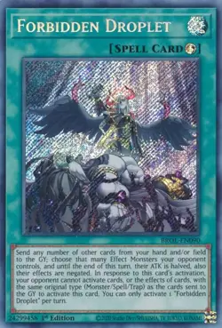 Forbidden Droplet | 1st Edition | Brothers of Legend BROL-EN090 | Near Mint - Image 1