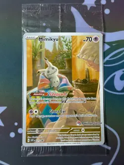 Mimikyu - SVP075 - Pokemon Center Stamp Black Star Promo - Pokemon TCG Card #2 - Image 2