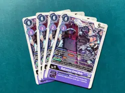 MadLeomon: Armed Mode BT11-081 Playset Dimensional Phase Digimon Card Game x4 - Image 1