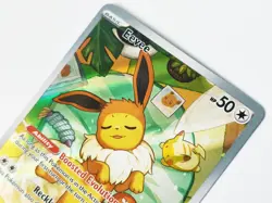 2025 NINTENDO POKEMON TCG - PRISMATIC EVOLUTIONS - SVP EN 173 PROMO EEVEE - MINT - Image 3