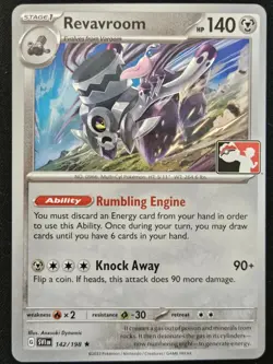 Revavroom 142/198 Play Prize Pack Series 3 Stamped Promo Pokemon TCG 2023 NM - Image 1