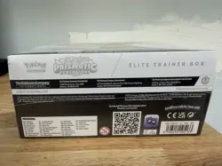 Pokemon TCG Scarlet Violet Prismatic Evolutions ETB Elite Trainer Box New Sealed - Image 3