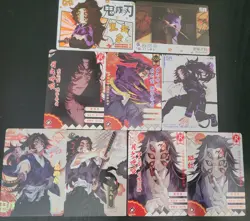 Kokushibo Card Lot 9 Cards Demon Slayer CCG Anime Upper Rank Demon - Image 1