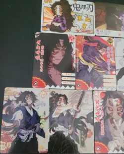 Kokushibo Card Lot 9 Cards Demon Slayer CCG Anime Upper Rank Demon - Image 2