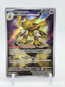 Pokemon TCG Alakazam 009 Promo Holo - Image 1