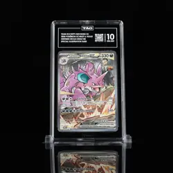 TEAM ROCKET'S NIDOKING EX 233/182 SPECIAL ILLUSTRATION RARE TAG 10 GEM MINT - Image 1
