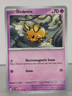 Dedenne - Surging Sparks - 087/191 - Pokemon TCG - Common - Image 1