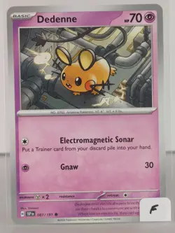 Dedenne - Surging Sparks - 087/191 - Pokemon TCG - Common - Image 2