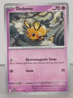 Dedenne - Surging Sparks - 087/191 - Pokemon TCG - Common - Image 3