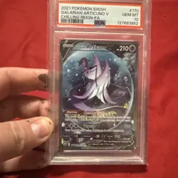 Pokemon Galarian Articuno V Chilling Reign Full Alt Art #170 PSA 10 Gem Mint - Image 4