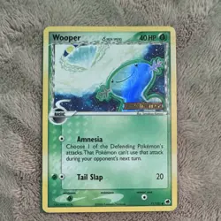 Nintendo Wooper 71/101 Dragon Frontiers Common Regular English 2006 Delta 40 HP - Image 1