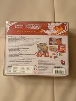 Pokemon TCG: Sun & Moon Unbroken Bonds ETB Sealed w/ Plastic Display Case - Image 3