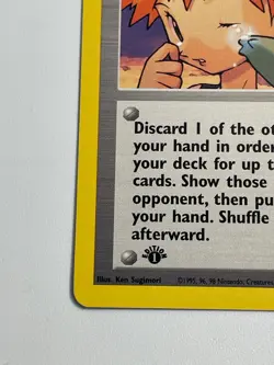 *** Pokemon TCG Misty's Tears 118/132 Uncommon 1st Edition Gym Challenge NM/LP - Image 4