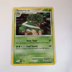 Pokemon TCG Torterra 17/130 Cosmos Holo Diamond & Pearl Base Set - Image 1