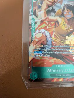 Monkey.D.Luffy P-135 Winner Stamp OP16 Pre-Release Event Promo Card Sealed - Image 3