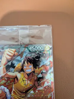 Monkey.D.Luffy P-135 Winner Stamp OP16 Pre-Release Event Promo Card Sealed - Image 5