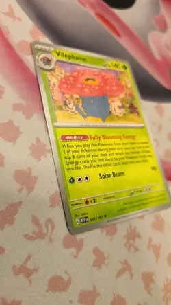 Vileplume 045/165 Pokemon Scarlet Violet 151 Rare Deck Exclusive Non-Holo Card - Image 3