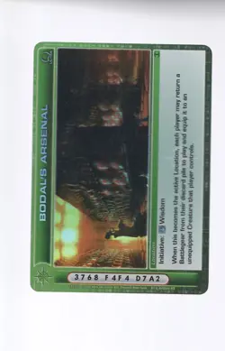 Chaotic Location card Ultra Rare Ulmar's Bodal's Arsenal low - Image 1