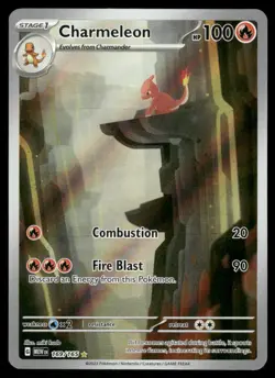 Pokemon Cards Charmeleon 169/165 151 Illustration Rare NM - Image 1