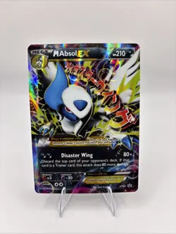 Pokemon TCG M Absol-EX XY XY63 Holo Promo Card - Image 1