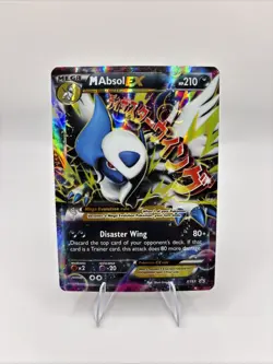 Pokemon TCG M Absol-EX XY XY63 Holo Promo Card - Image 2