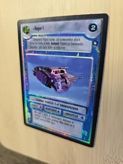 Star Wars CCG Hoth L/S Limited BB unplayed Card Rogue 1 Foil Reflections - Image 2