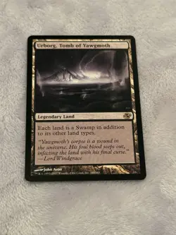 Magic the Gathering Urborg, Tomb of Yawgmoth Magic 2015, Magic PlayCard, Mtg - Image 1