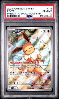 Eevee 173/131 PSA 10 Svp En-SV Black Star Promo Pokemon JC008 - Image 1