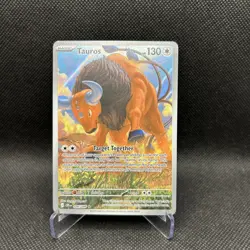 Tauros 96/86 Illustration Rare Pokemon Chaos Rising ME04 NM - Image 1