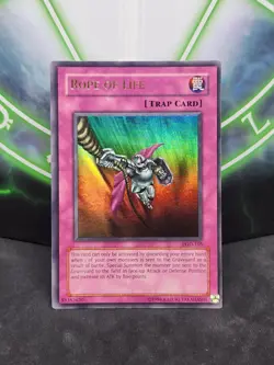 Yugioh Rope of Life PGD-105 Ultra Rare NM - Image 1