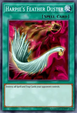 Harpie's Feather Duster L26D-ENS06 1st ED NM Yu-Gi-Oh! - Image 1